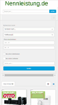 Mobile Screenshot of nennleistung.de