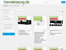 Tablet Screenshot of nennleistung.de